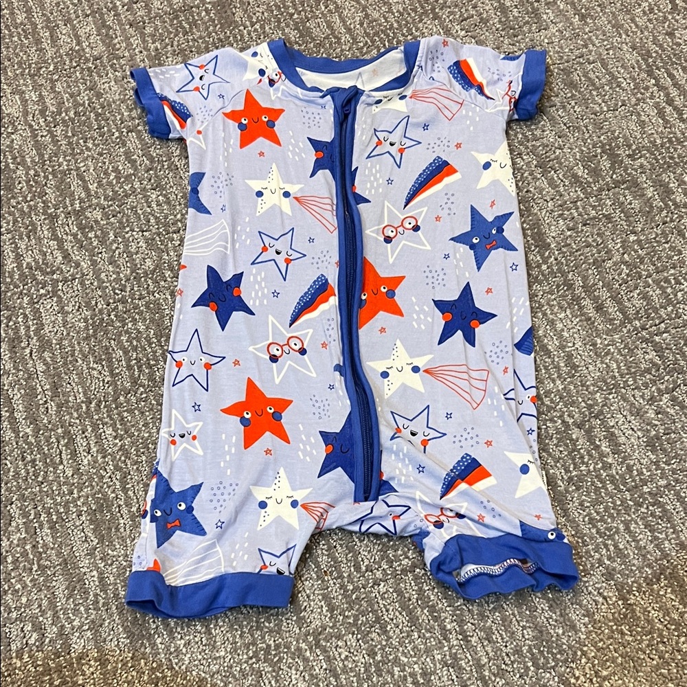 Little Sleepies Starry Night Baby Romper